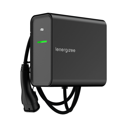 LENERGIZEE HOME RFID 11kW Kabel 5m schwarz matt RAL9005