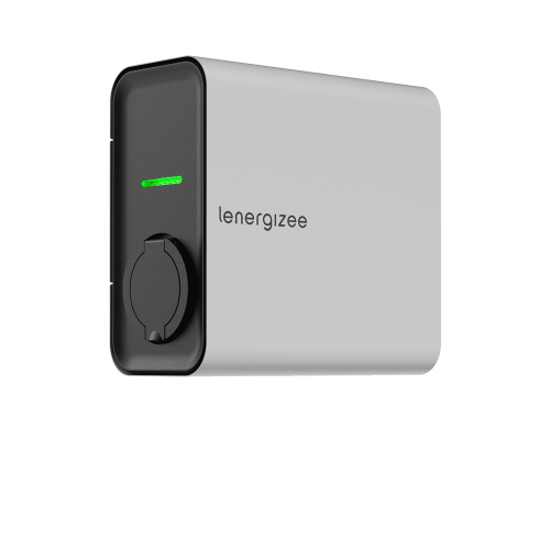 LENERGIZEE HOME BASIC 11kW Steckdose matt grau RAL7047 + Steckdose 230V