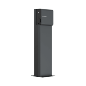 Ladestütze LENERGIZEE 1200mm graphitschwarz RAL7016/9005 matt