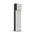 Ladestütze LENERGIZEE 1200mm weiß, schwarz RAL9016/9005 matt
