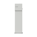 Ladestütze LENERGIZEE 1200mm weiß, schwarz RAL9016/9005 matt