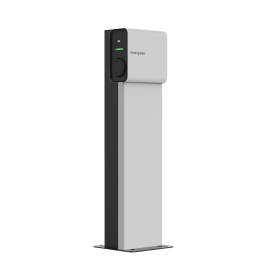 Ladestütze LENERGIZEE 1200mm grau, schwarz RAL7047/9005 matt