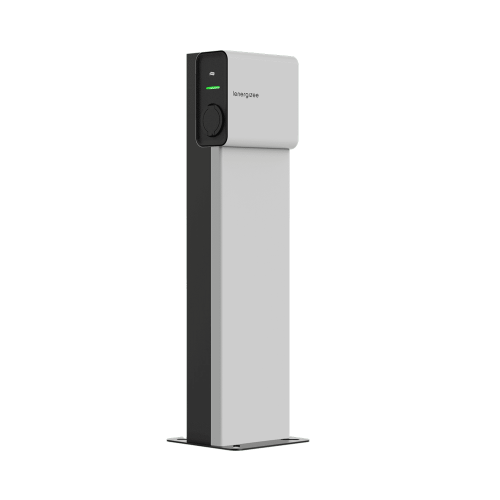 Ladestütze LENERGIZEE 1200mm grau, schwarz RAL7047/9005 matt
