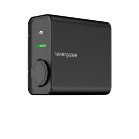 LENERGIZEE HOME RFID 11kW Steckdose schwarz matt RAL9005