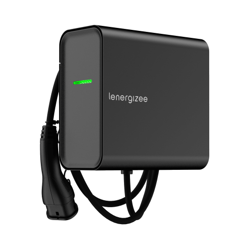 LENERGIZEE HOME BASIC 11kW Kabel 5m schwarz matt RAL9005 + Steckdose 230V