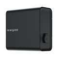 LENERGIZEE HOME BASIC 11kW Steckdose schwarz matt RAL9005 + Steckdose 230V