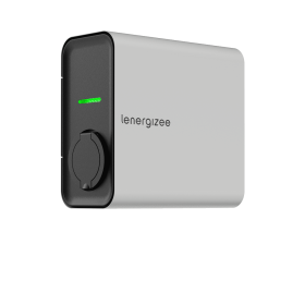 LENERGIZEE HOME BASIC 11kW Steckdose matt grau RAL7047 + Steckdose 230V