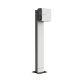 KIT LENERGIZEE HOME RFID 22kW Steckdose weiß matt RAL9016 AUF DER NADEL