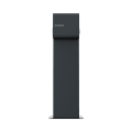 Fuß für Ladegerät LENERGIZEE 1200 doppelt graphit, schwarz RAL7016/9005 matt