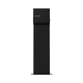 Fuß für Ladegerät LENERGIZEE 1200 doppelt schwarz. RAL9005/9005 schwarz matt