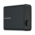 LENERGIZEE HOME BASIC 11kW Steckdose Graphit matt RAL7016 + Steckdose 230V