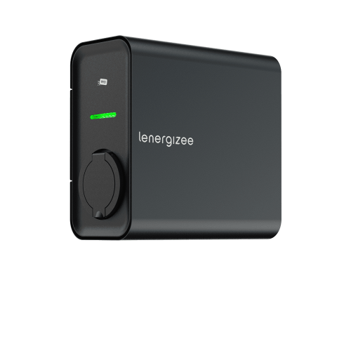 LENERGIZEE BUSINESS PREMIUM OCPP 7.4kW Steckdose Graphit matt RAL7016
