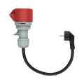 Lenergizee Mobile 11 kW tragbares Ladegerät, 5 m Kabel, Stecker, Adapter, Tasche