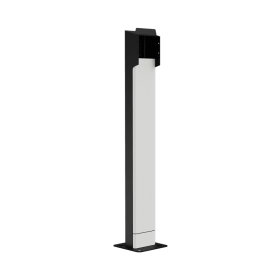 Fuß für LENERGIZEE Ladegerät weiß, schwarz RAL9016/9005 matt + TERMINAL BOX
